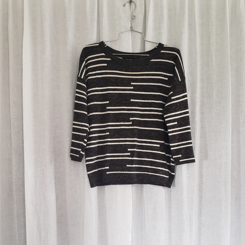 Anthropologie linen sweater - La Fee Verte - Picture 7 of 7